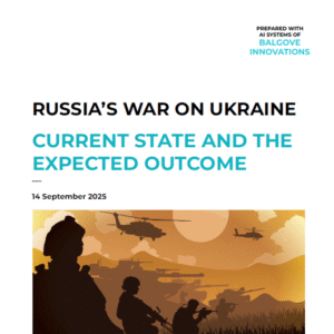 Russia's War On Ukraine: Current State and The Expected Outcome (September 2025)